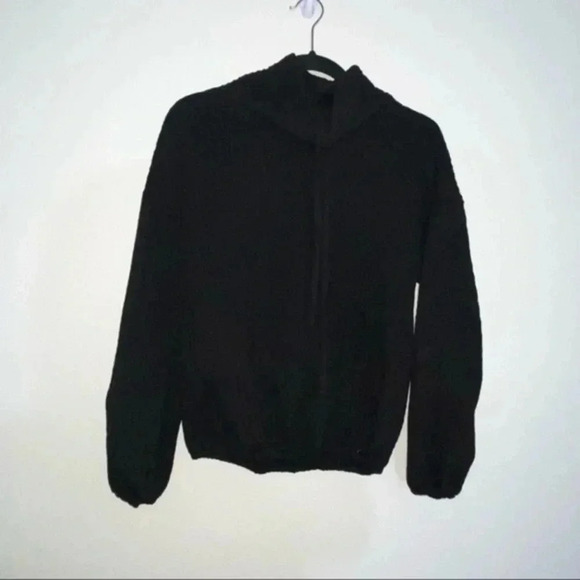 Max studio waffle knit sweater XS black - Picture 2 of 7